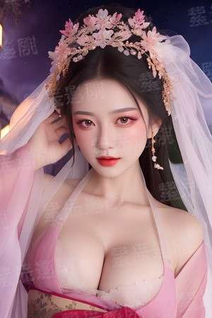 幽幽蓝蝶霜染花